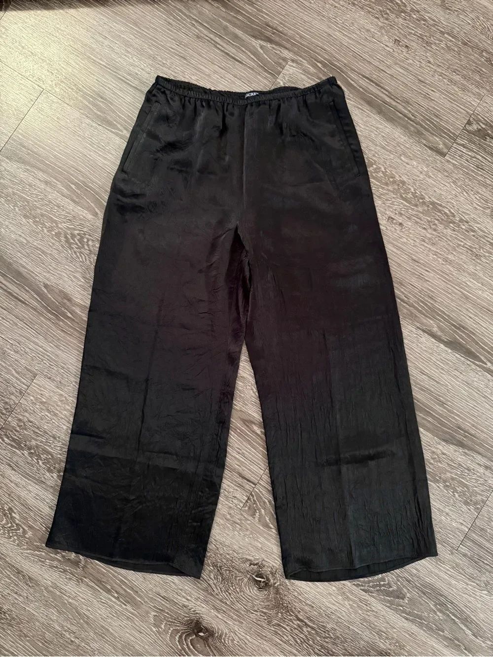 J. Crew Satin Cropped Pants New
